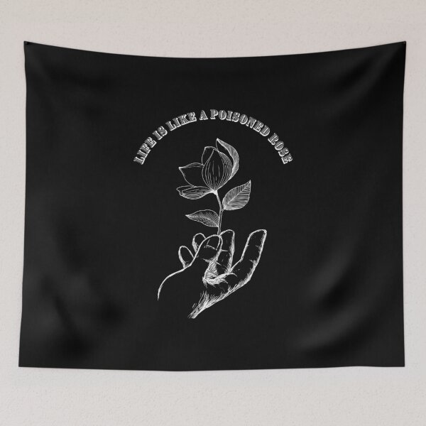 Item preview, Sketchpad, Ink drawing,Drawing flower of life,Life is like a poisoned rose designed and sold by Designs-DA.