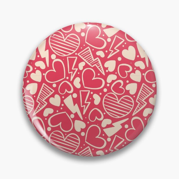 Item preview, Pink Hearts Pattern designed and sold by stickersworld31.
