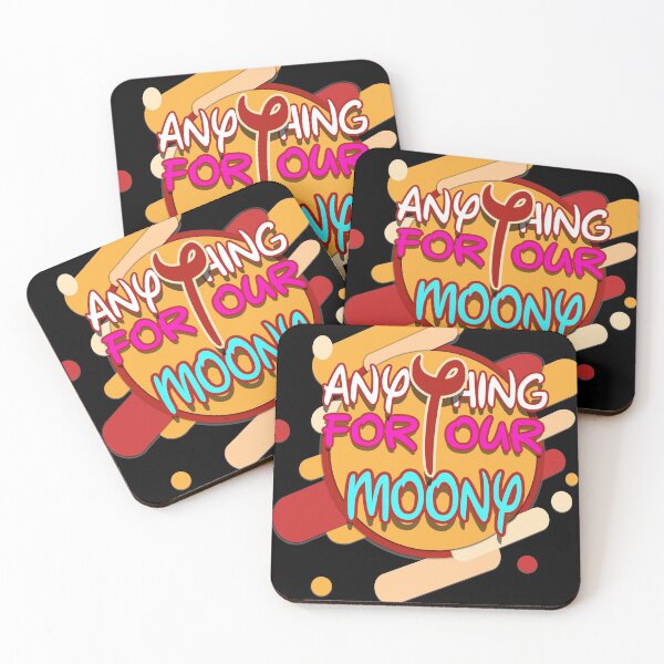 Item preview, anything for our moony,cute moon, colorful, cool, retro, vintage designed and sold by hakiseller.