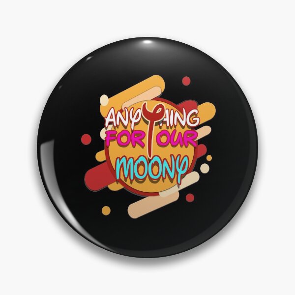 Item preview, anything for our moony,cute moon, colorful, cool, retro, vintage designed and sold by hakiseller.