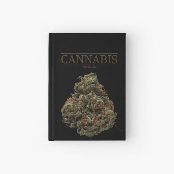 Green Crack Bud (Hardcover Journal) Hardcover Journal