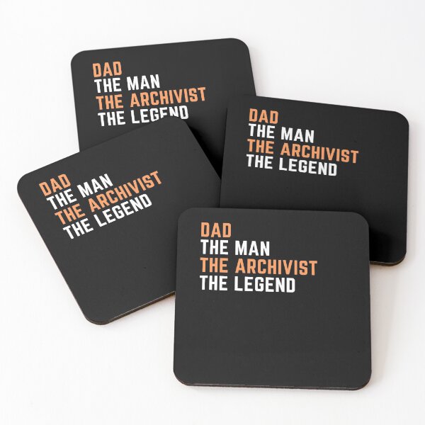 Item preview, Dad. archivist. legend designed and sold by SnowballStep.