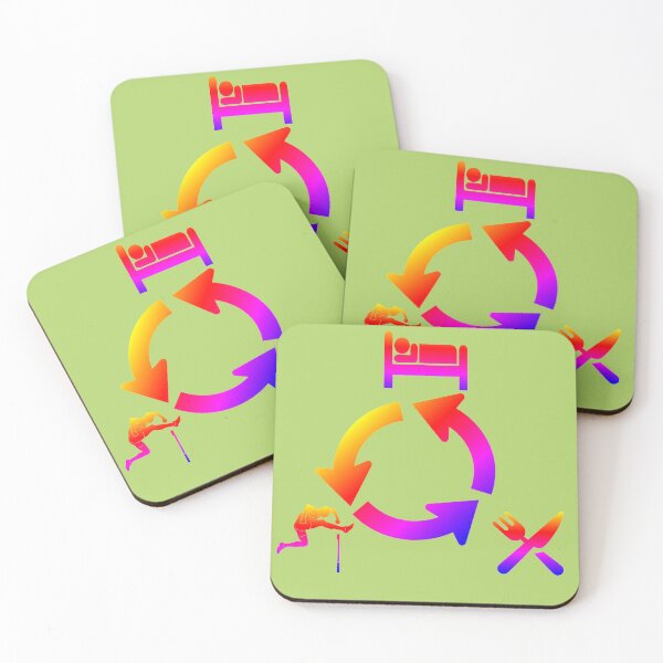 Item preview, Eat Sleep Hurdles Repeat	 designed and sold by smartness-shop.