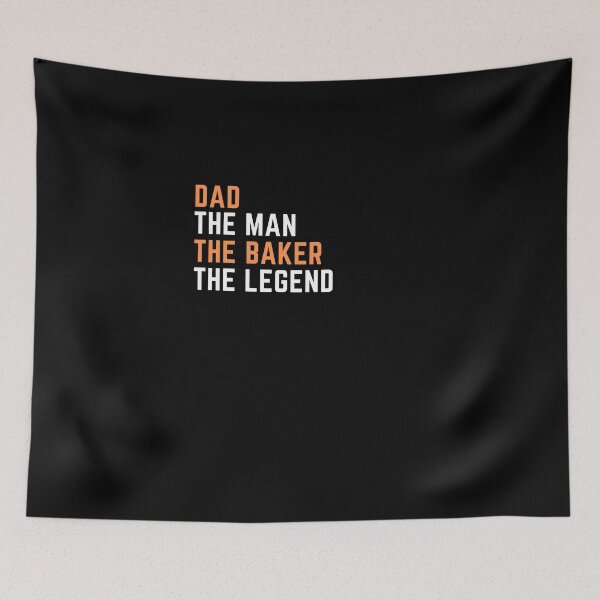 Item preview, Dad. baker. legend designed and sold by SnowballStep.