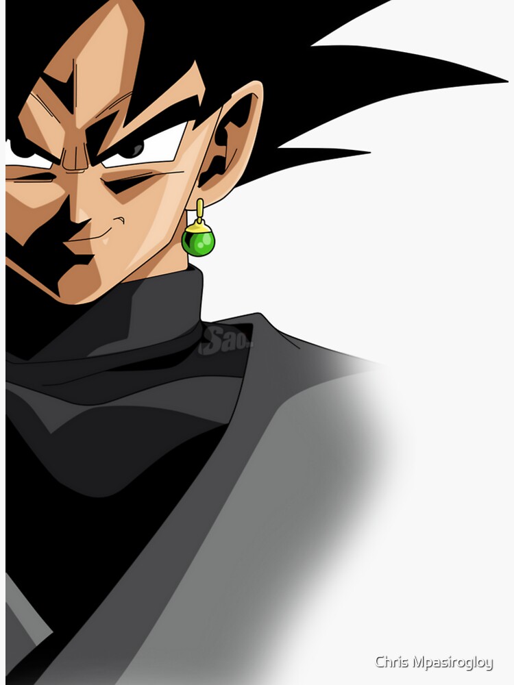 Adesivo Holográfico Goku Black é na ALARGS