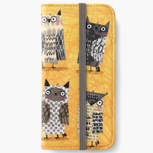 PAPER OWLS iPhone Wallet
