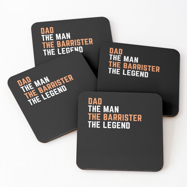 Item preview, Dad. barrister. legend designed and sold by SnowballStep.