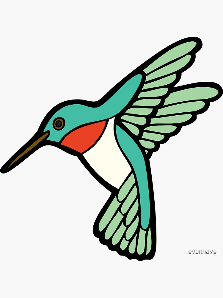 Kolibri-Muster von evannave