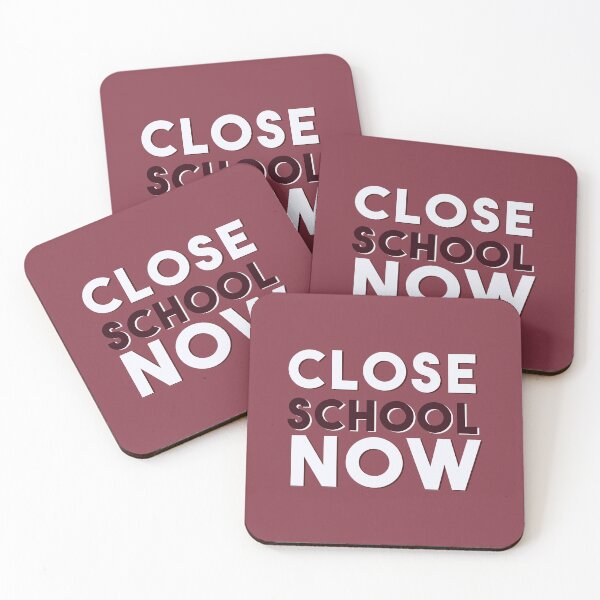 Item preview, Close Schools Now Pandemic Lockdown designed and sold by Alaadin Bendali Braham.