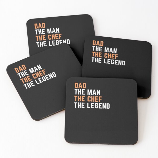 Item preview, Dad. chef. legend designed and sold by SnowballStep.