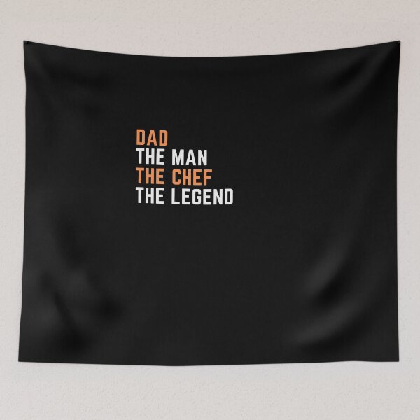 Item preview, Dad. chef. legend designed and sold by SnowballStep.