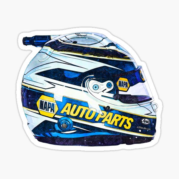 Chase Elliott NASCAR 2021 Crash Helmet Sticker