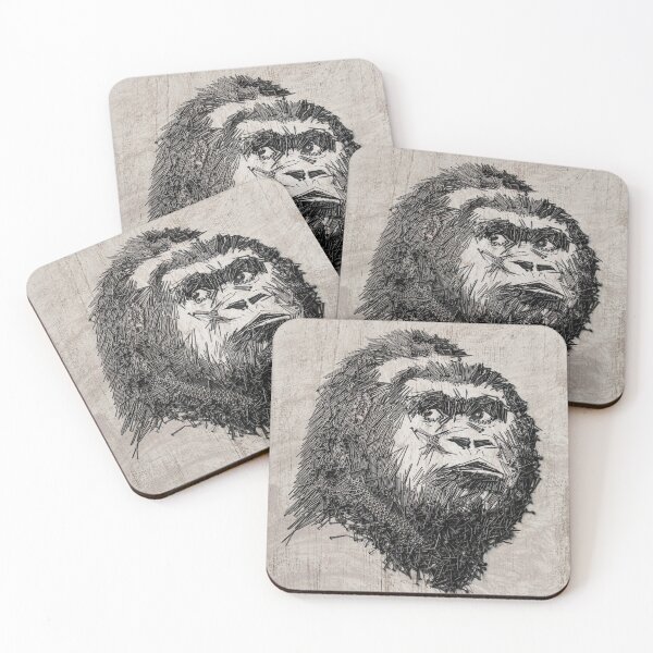 Item preview, lead gorilla designed and sold by Jnwodo.
