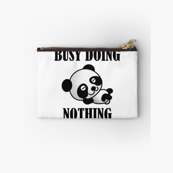 Item preview, Busy doing nothing panda designed and sold by odrito.