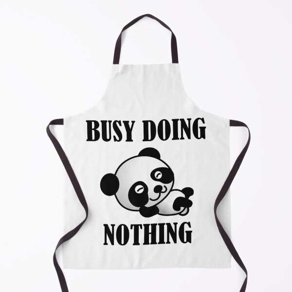 Item preview, Busy doing nothing panda designed and sold by odrito.