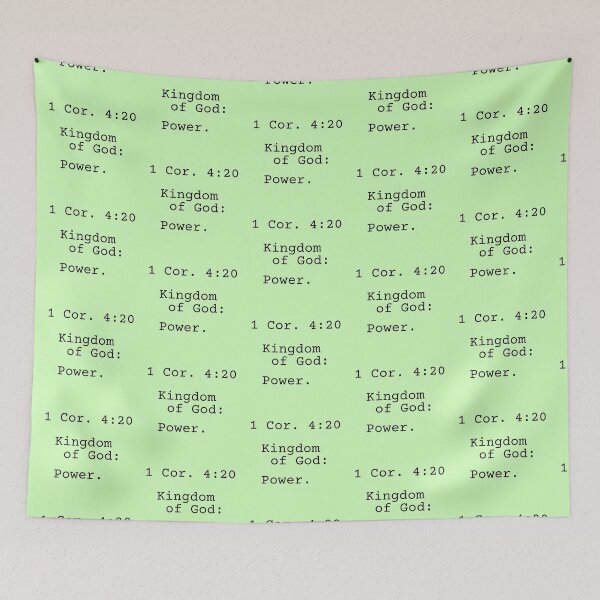 Item preview, 1 Corinthians 4:20 Kingdom of God. Power. designed and sold by MGonline.