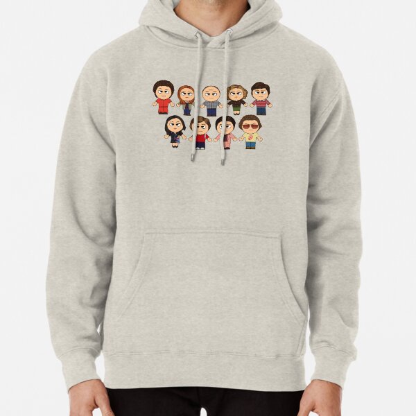 THAT 70'S SHOW - MAIN CHARACTERS CHIBI - MANGA 70'S SHOW Pullover Hoodie