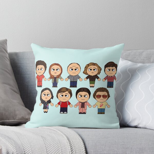 Item preview, THAT 70'S SHOW - MAIN CHARACTERS CHIBI - MANGA 70'S SHOW designed and sold by ptelling.