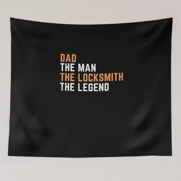 Item preview, Dad. locksmith. legend designed and sold by SnowballStep.
