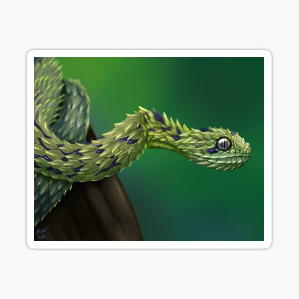 Bush Viper Sticker