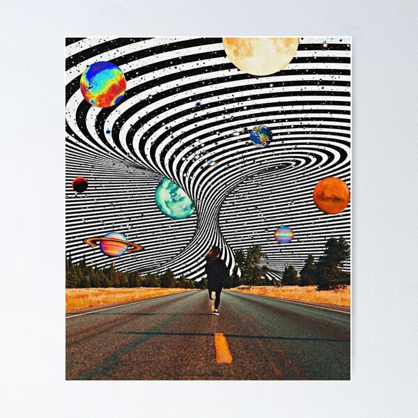 Artikelvorschau, Trippy surrealistische Kunst entworfen und verkauft von QualityClo.