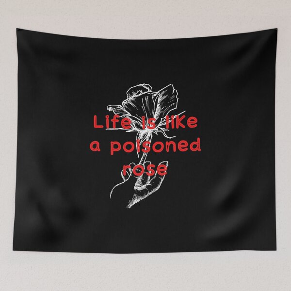 Item preview, Sketchpad, Ink drawing,Drawing flower of life,Life is like a poisoned rose designed and sold by Designs-DA.