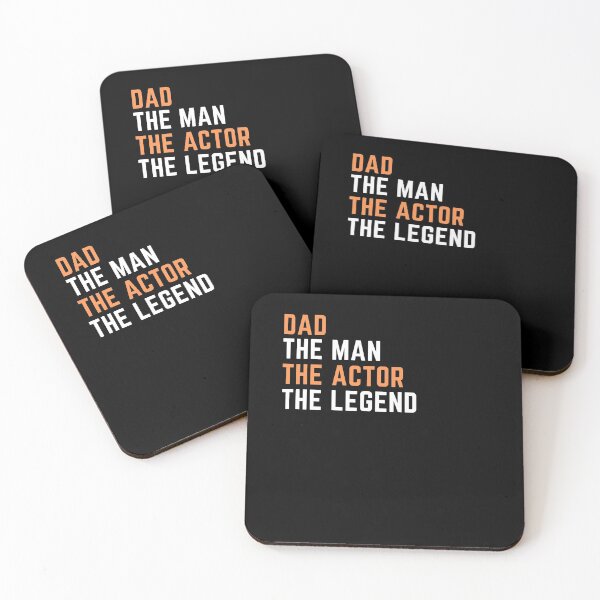 Item preview, Dad. actor. legend designed and sold by SnowballStep.