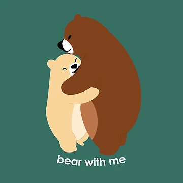 Artwork thumbnail, Bear With Me by acciodesigns