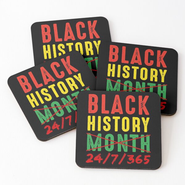 Item preview, Black History Month 24/7/365 24-7-365 designed and sold by RandomStuffShop.