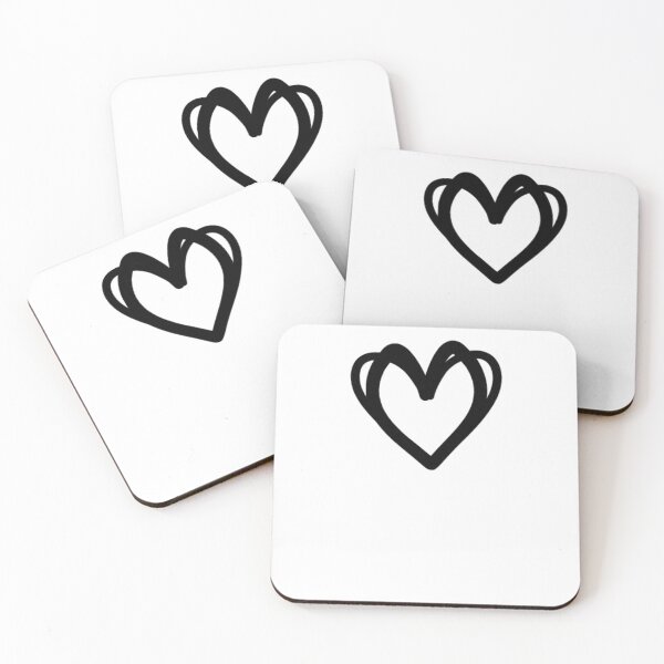 Item preview, Doodle hearts Love Valentine's day gift - boyfriend gift for him, for her designed and sold by oussama dif.