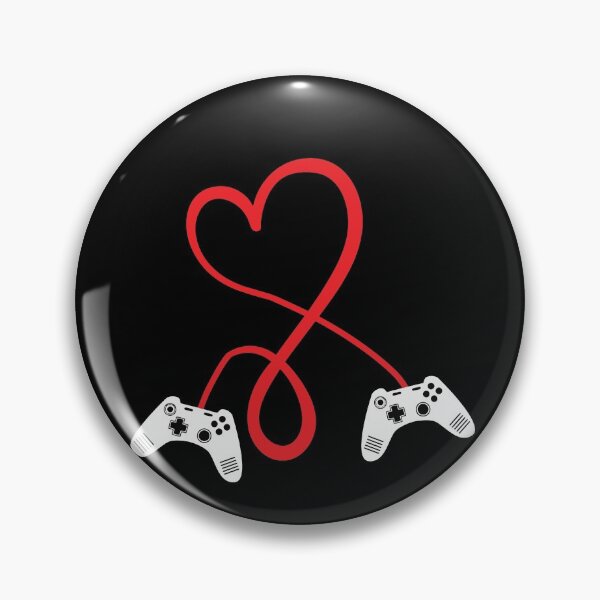 Item preview, Gamer heart Valentine's day gift -  Valentine's day gamer gift for her or him designed and sold by oussama dif.
