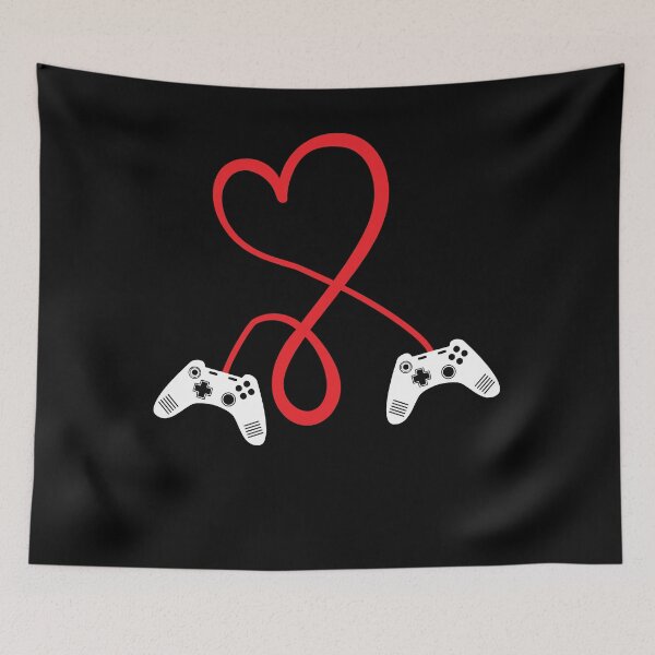 Item preview, Gamer heart Valentine's day gift -  Valentine's day gamer gift for her or him designed and sold by oussama dif.