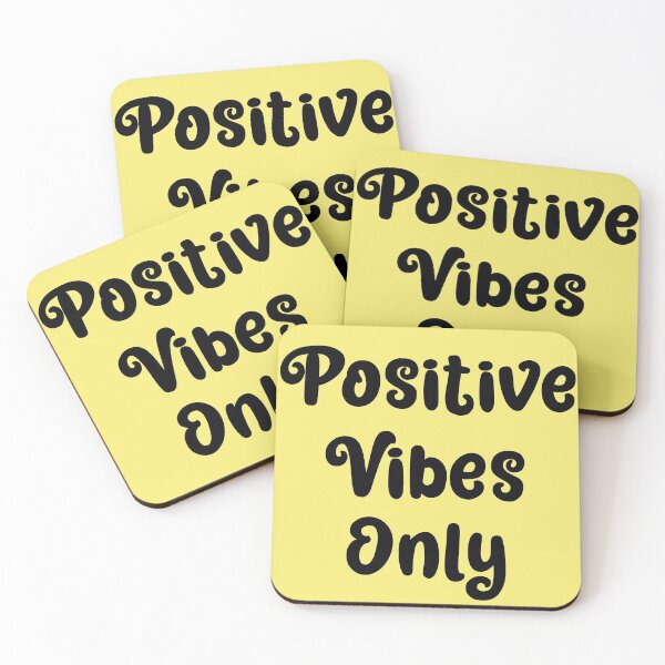 Item preview, positive vibes only designed and sold by LPDesignsUK.