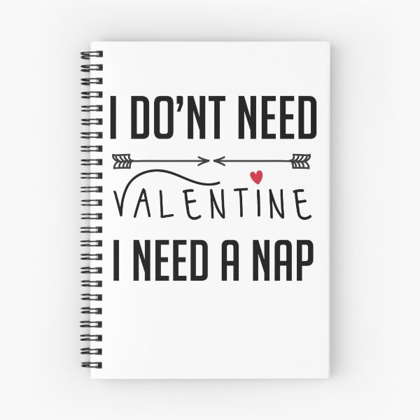 Item preview, Anti Valentine's day gift for single in valentine - I dont need valentine I need a nap designed and sold by oussama dif.