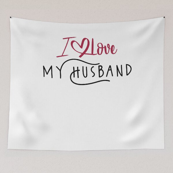 Item preview, I love my hsuband valentin's day gift for wife designed and sold by oussama dif.
