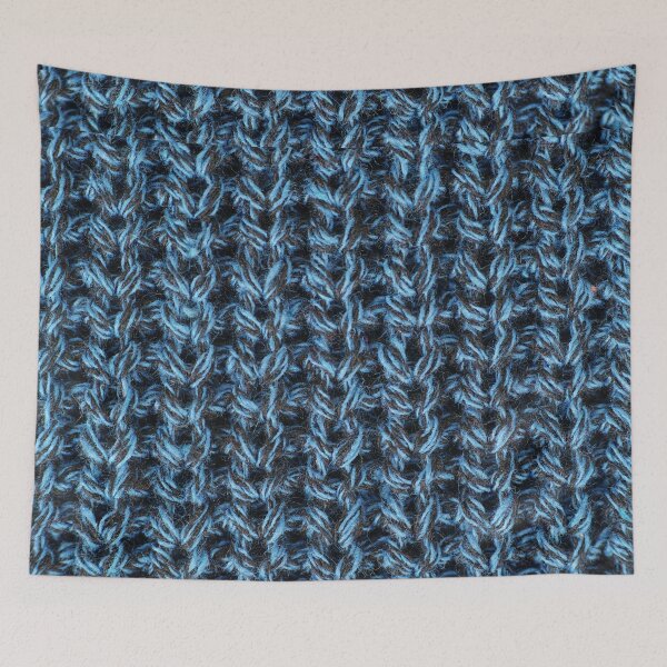 Item preview, Soft Blue Fabric Wool Pattern designed and sold by HappinessWorld.