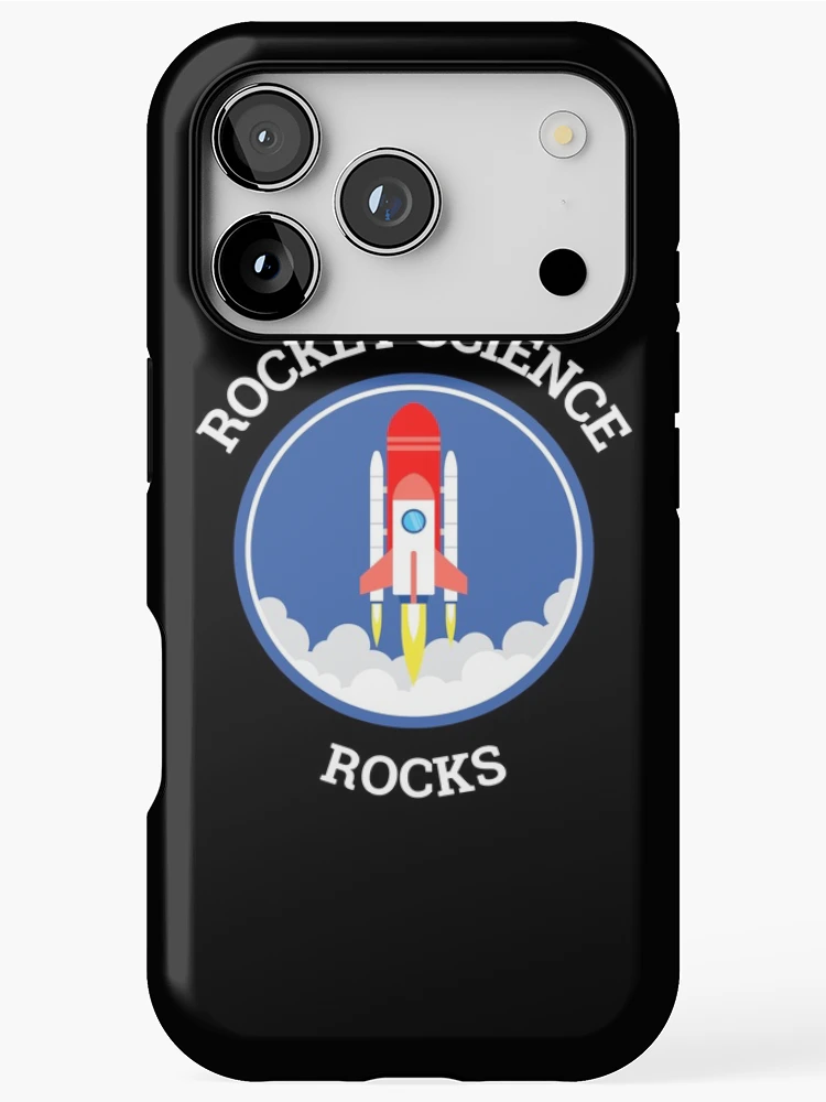 Thumbnail 1 of 4, iPhone Case, Rocket Science Rocks designed and sold by Pirlogea Alecs.