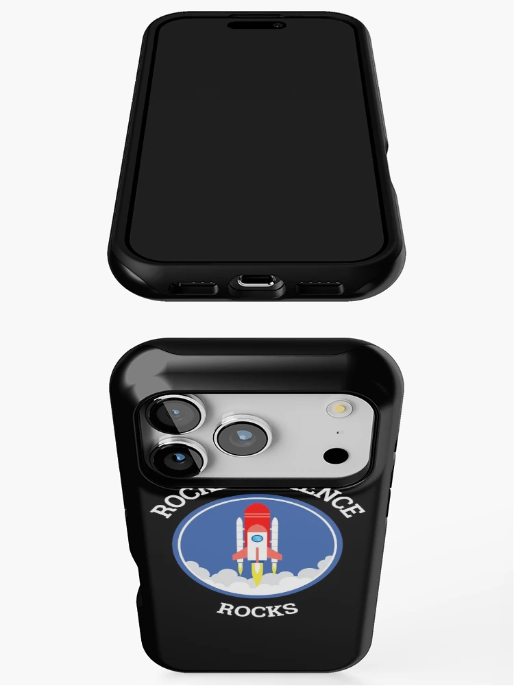 Thumbnail 3 of 4, iPhone Case, Rocket Science Rocks designed and sold by Pirlogea Alecs.