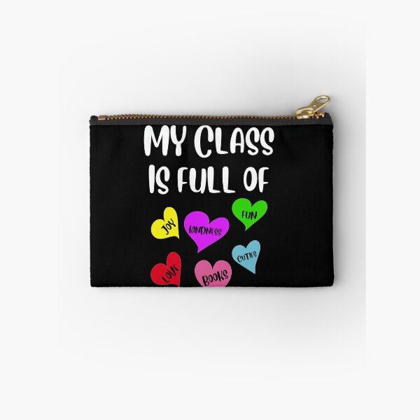 Item preview, Teacher hearts Valentine's day gift -  Valentine's day teacher my class is full of joy kindness fun love boos cuties designed and sold by oussama dif.
