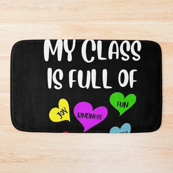 Item preview, Teacher hearts Valentine's day gift -  Valentine's day teacher my class is full of joy kindness fun love boos cuties designed and sold by oussama dif.