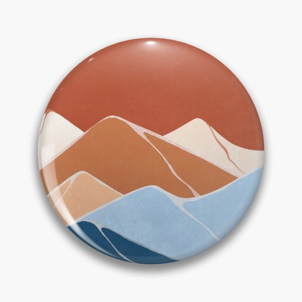 Item preview, Mountainous landscape sunset designed and sold by Atelier-tst.