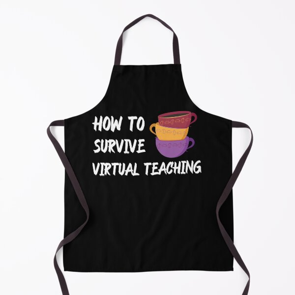 Item preview, How To Survive Virtual Teaching - Funny Coffee Lover Design designed and sold by Sansmalice.
