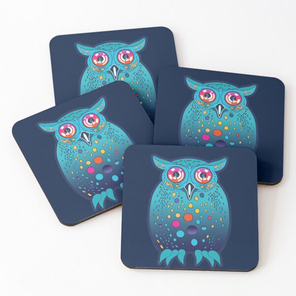 Item preview, Playful, wise and friendly night owl designed and sold by IngaDesign.