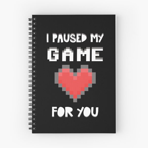 Item preview, Paused my game for you Gamer heart Valentine's day gift -  Valentine's day gamer gift for her or him designed and sold by oussama dif.