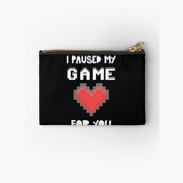 Item preview, Paused my game for you Gamer heart Valentine's day gift -  Valentine's day gamer gift for her or him designed and sold by oussama dif.