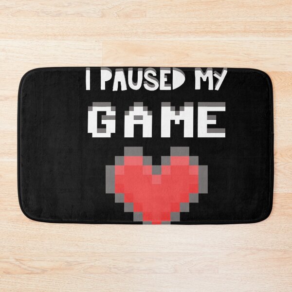 Item preview, Paused my game for you Gamer heart Valentine's day gift -  Valentine's day gamer gift for her or him designed and sold by oussama dif.