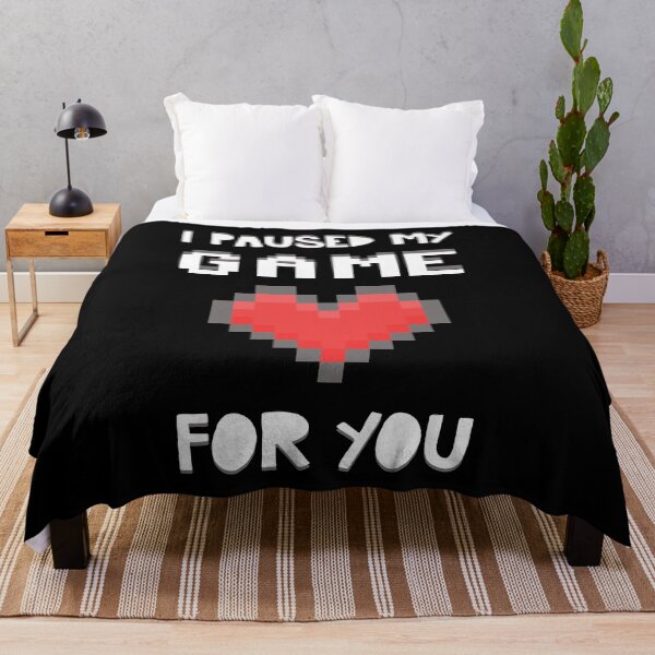 Item preview, Paused my game for you Gamer heart Valentine's day gift - Valentine's day gamer gift for her or him designed and sold by oussama dif.