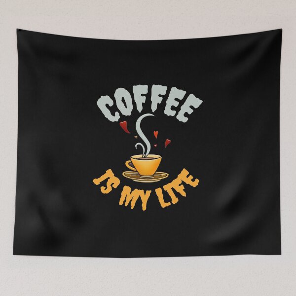 Item preview, Coffee is my life - Gift For Coffee Lovers designed and sold by Tawfiktyson.
