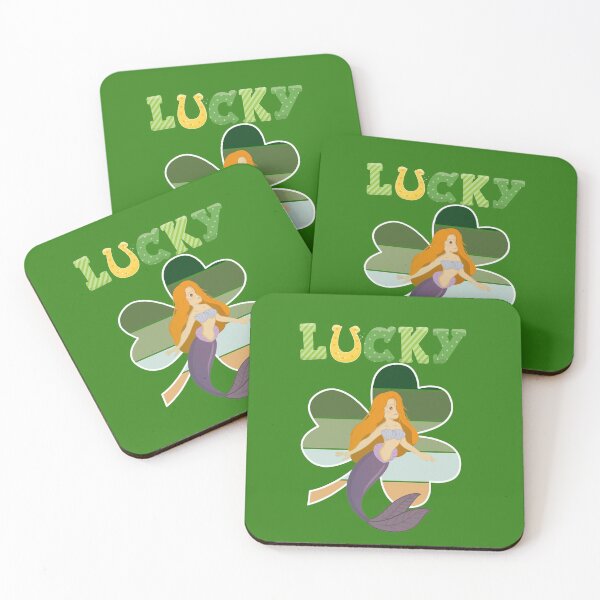 Item preview, st patrick celebration, Lucky leaf marmaid, Social Distancing St Patrick Day, Social Distance St Patrick Day designed and sold by GulQari.