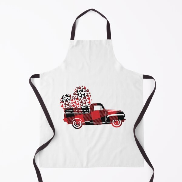 Item preview, Red plaid truck heart Valentine's - heart of hearts Valentine's day gift for her or him designed and sold by oussama dif.